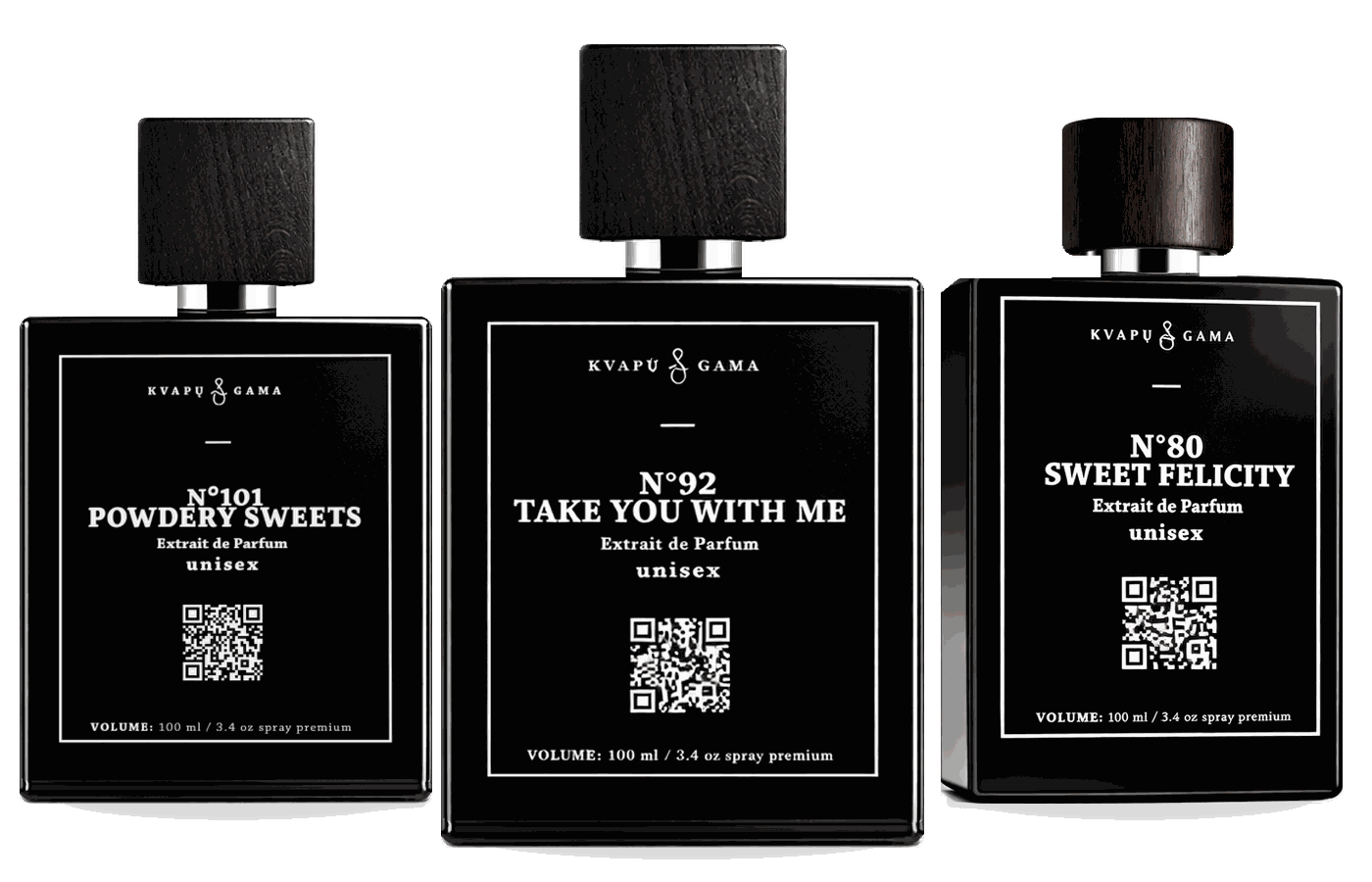 3 × 100 ML PERFUME BUNDLE
